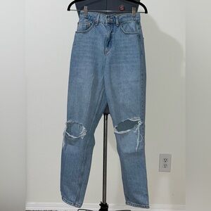 New ASOS High Rise Mom Jeans